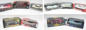 COLLECTION OF TEN CAST METAL M