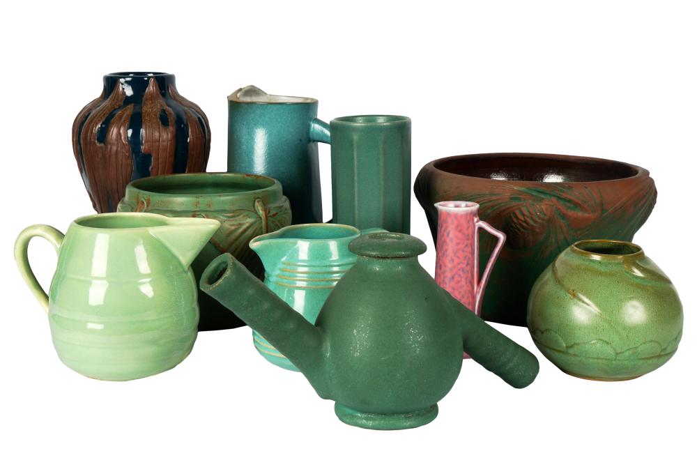 COLLECTION OF TEN STUDIO & ART