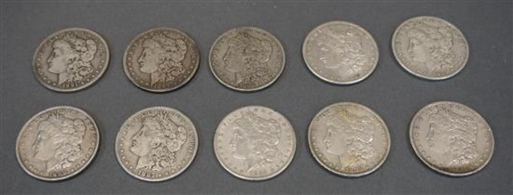 COLLECTION OF TEN US MORGAN