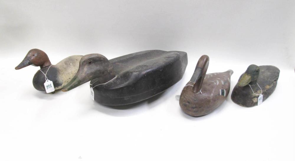 COLLECTION OF TEN VINTAGE DUCK