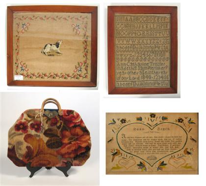 Collection of textile items and a