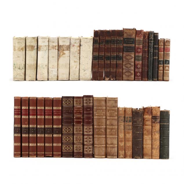 COLLECTION OF THIRTY-SIX ANTIQUE