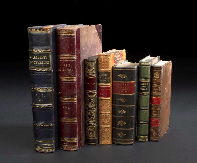 Collection of Thirty-Two Leather