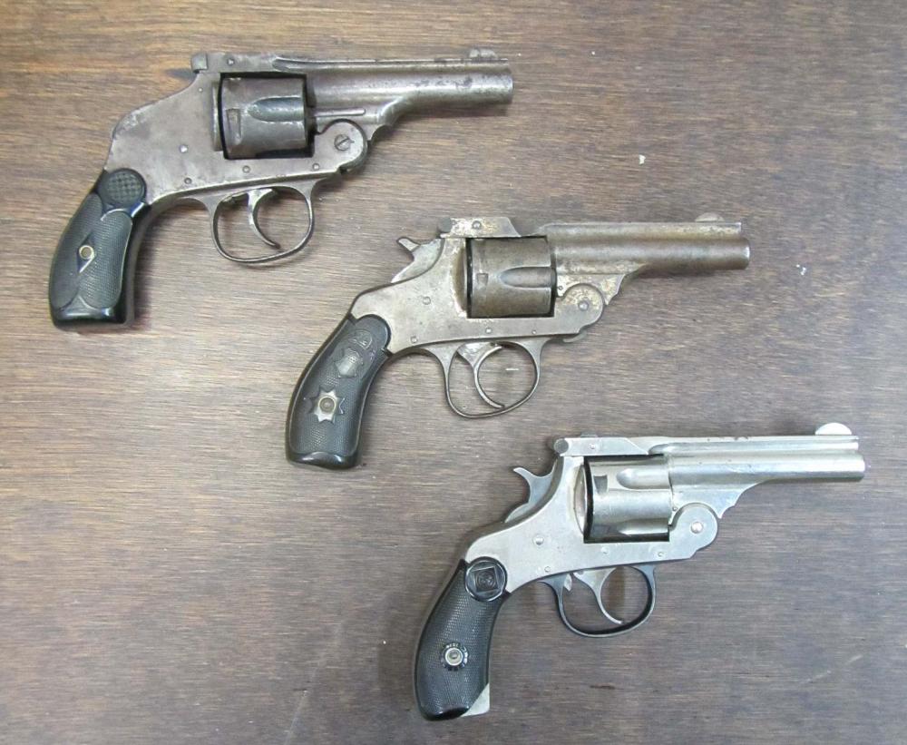 COLLECTION OF THREE 38 S&W