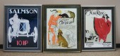 COLLECTION OF THREE ART DECO S