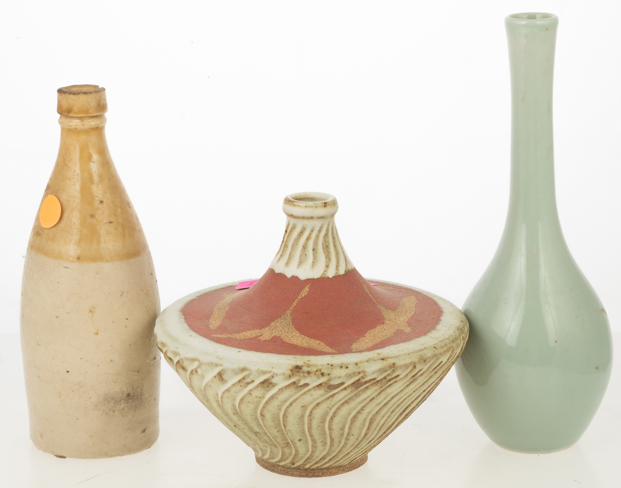 COLLECTION OF THREE CERAMIC VASES