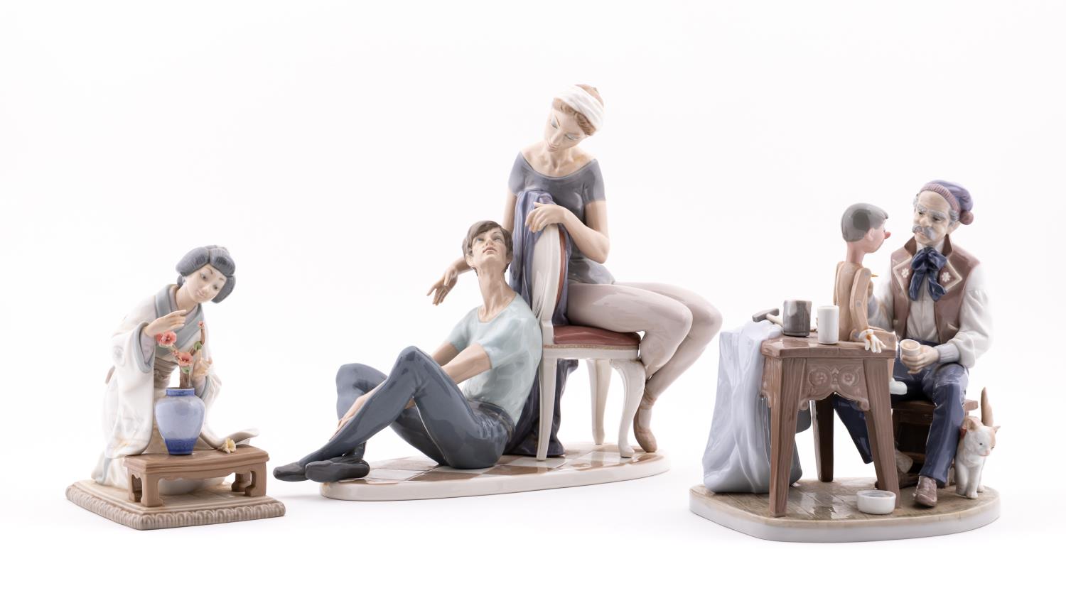 COLLECTION OF THREE LLADRO