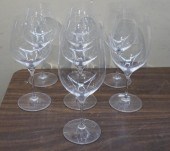 COLLECTION OF THREE RIEDEL RED