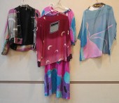 COLLECTION OF THREE SILK BLOUS