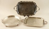 COLLECTION OF THREE SILVERPLAT