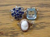COLLECTION OF THREE TEN KARAT