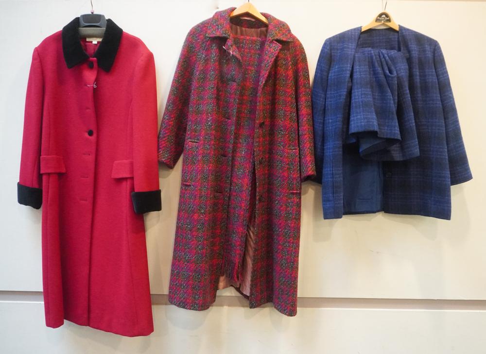 COLLECTION OF THREE WOMEN'S COATS