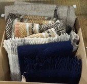 COLLECTION OF THREE WOOL BLANK