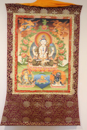 COLLECTION OF TIBETAN THANGKAS
