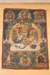 COLLECTION OF TIBETAN THANGKAS