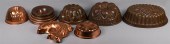 COLLECTION OF TINNED COPPER MO