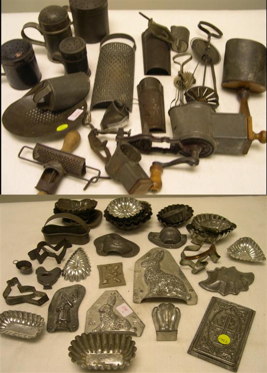 Collection of toleware consisting