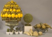 COLLECTION OF TOPIARIES The la