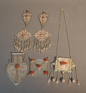 COLLECTION OF TURKOMAN SILVERE