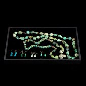COLLECTION OF TURQUOISE JEWELR