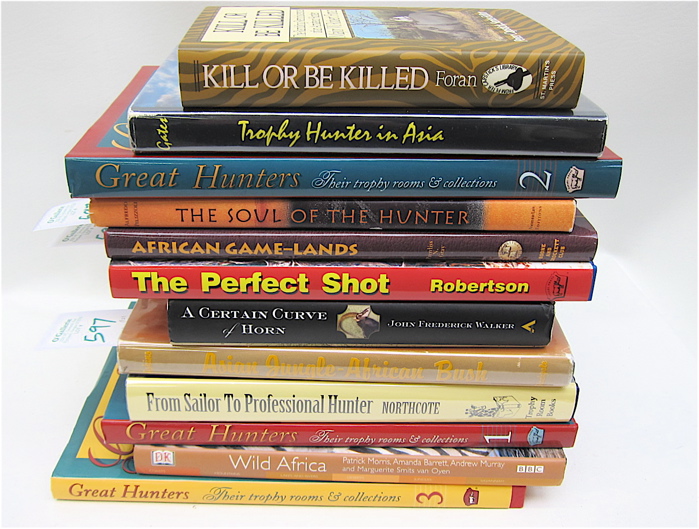 COLLECTION OF TWELVE HUNTING AND