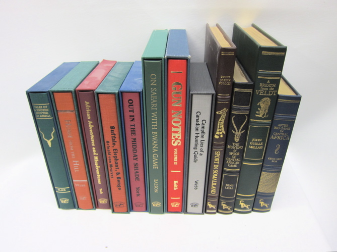 COLLECTION OF TWELVE HUNTING AND