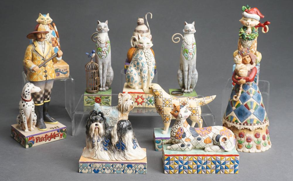 COLLECTION OF TWELVE JIM SHORE