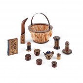 COLLECTION OF TWELVE TUNBRIDGE