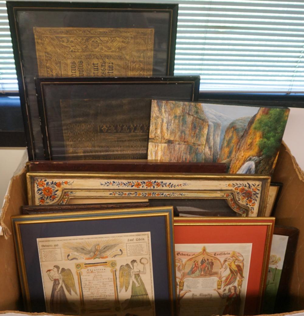 COLLECTION OF TWENTY ASSORTED WORKS
