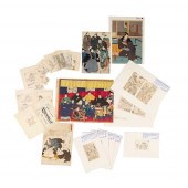 COLLECTION OF TWENTY-EIGHT JAP