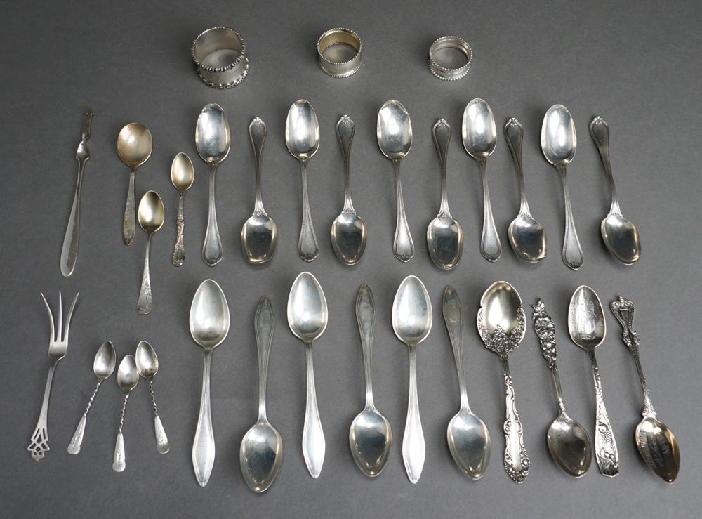 COLLECTION OF TWENTY-EIGHT STERLING