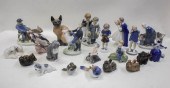 COLLECTION OF TWENTY-ONE PORCE