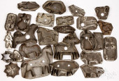 COLLECTION OF TWENTY-SIX TIN C
