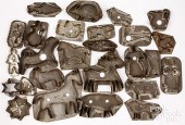 COLLECTION OF TWENTY-SIX TIN C