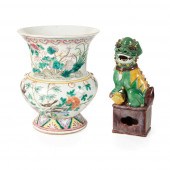COLLECTION OF TWO PORCELAIN WA