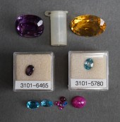 COLLECTION OF UNMOUNTED GEMSTO