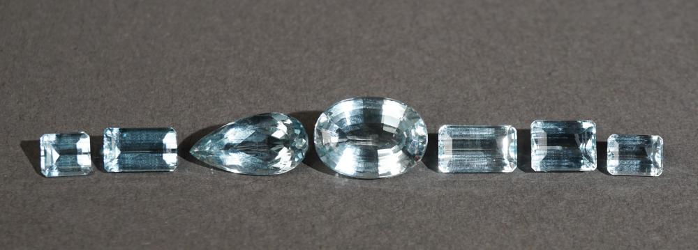COLLECTION OF UNMOUNTED TOPAZ