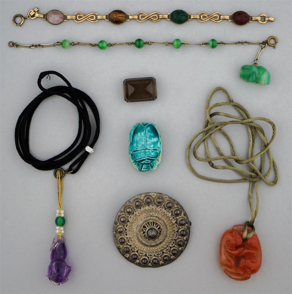 COLLECTION OF UNUSUAL JEWELRY