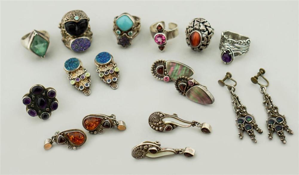 COLLECTION OF UNUSUAL SILVER