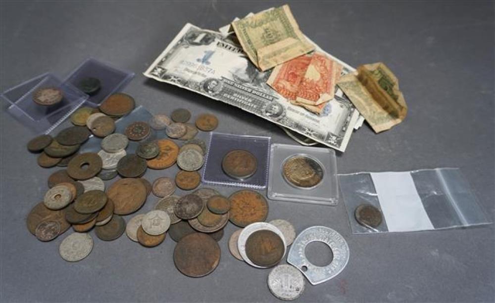COLLECTION OF US COINS AND
