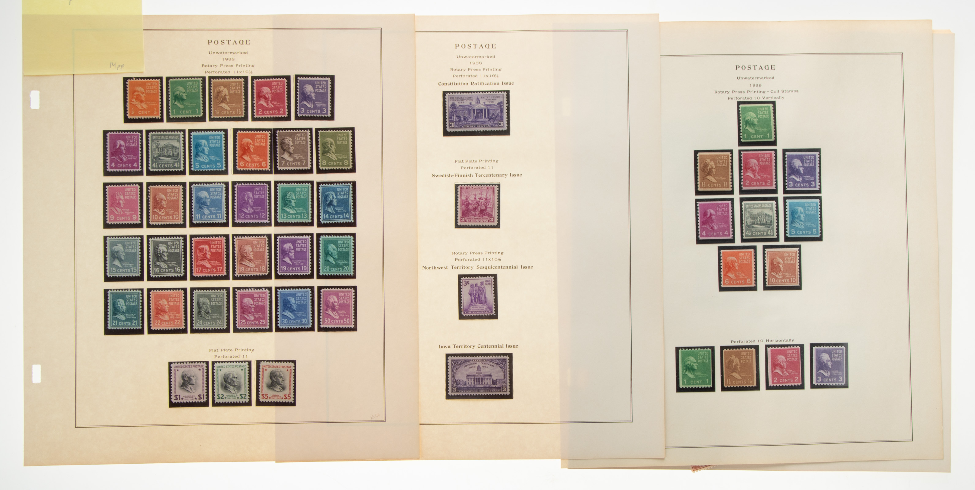 COLLECTION OF U.S. POSTAGE