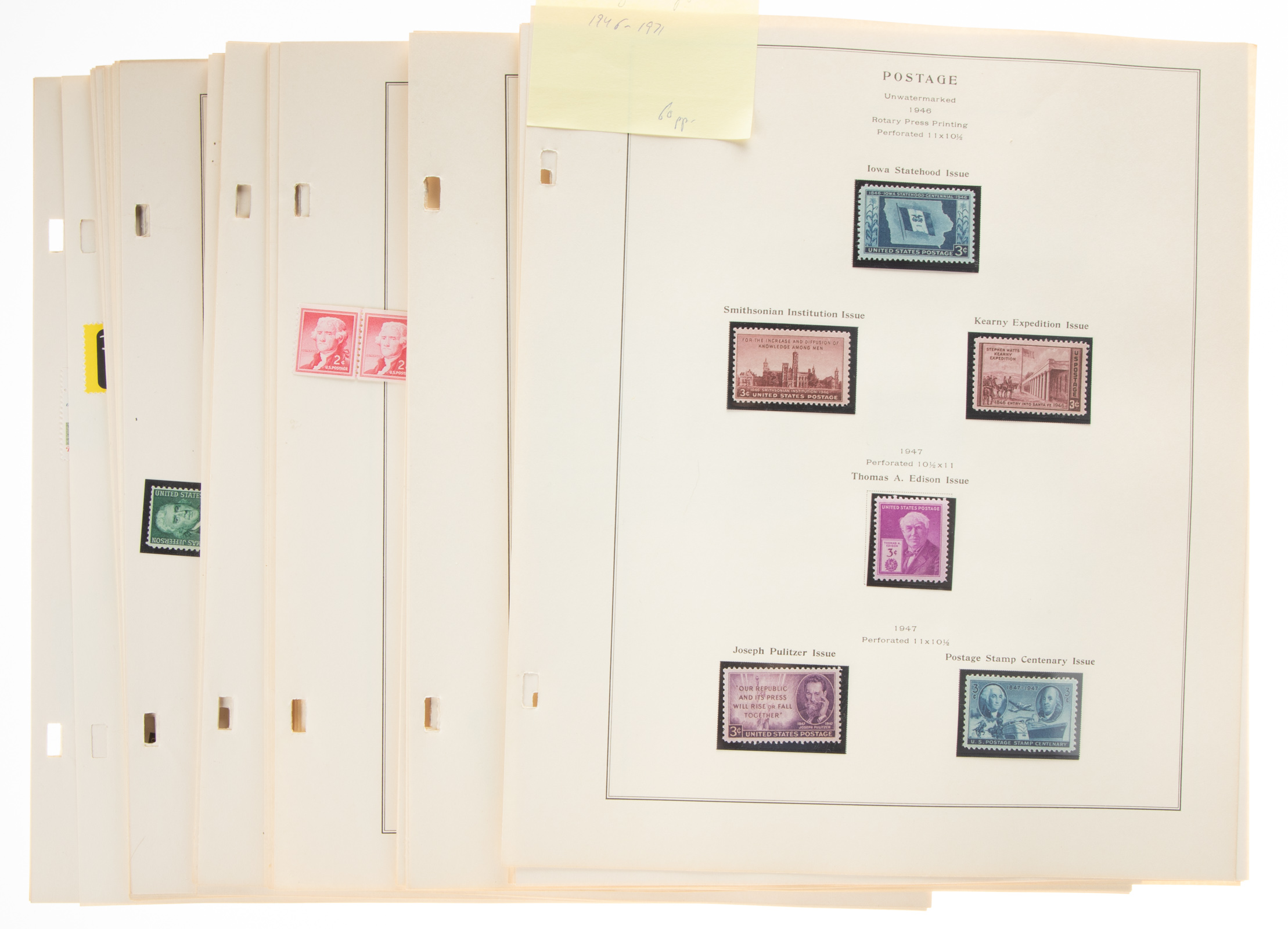 COLLECTION OF U.S. POSTAGE
