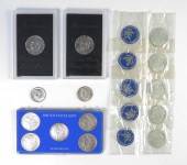 COLLECTION OF US SILVER COINS