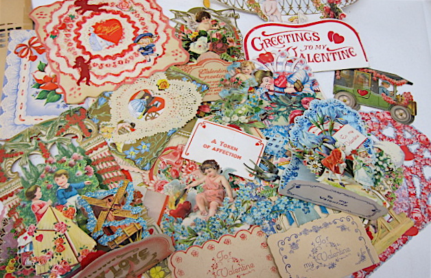 COLLECTION OF VALENTINE EPHEMERA