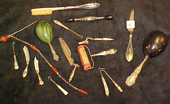 Collection of vanity items