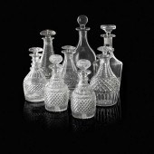 COLLECTION OF VARIOUS DECANTER
