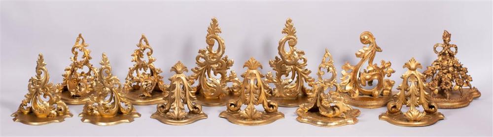 COLLECTION OF VARIOUS GILTWOOD