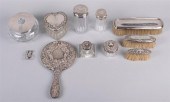 COLLECTION OF VARIOUS SILVER T