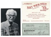COLLECTION OF VERNON EPHEMERA.