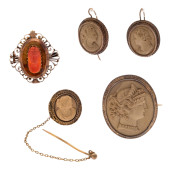 COLLECTION OF VICTORIAN CORAL,